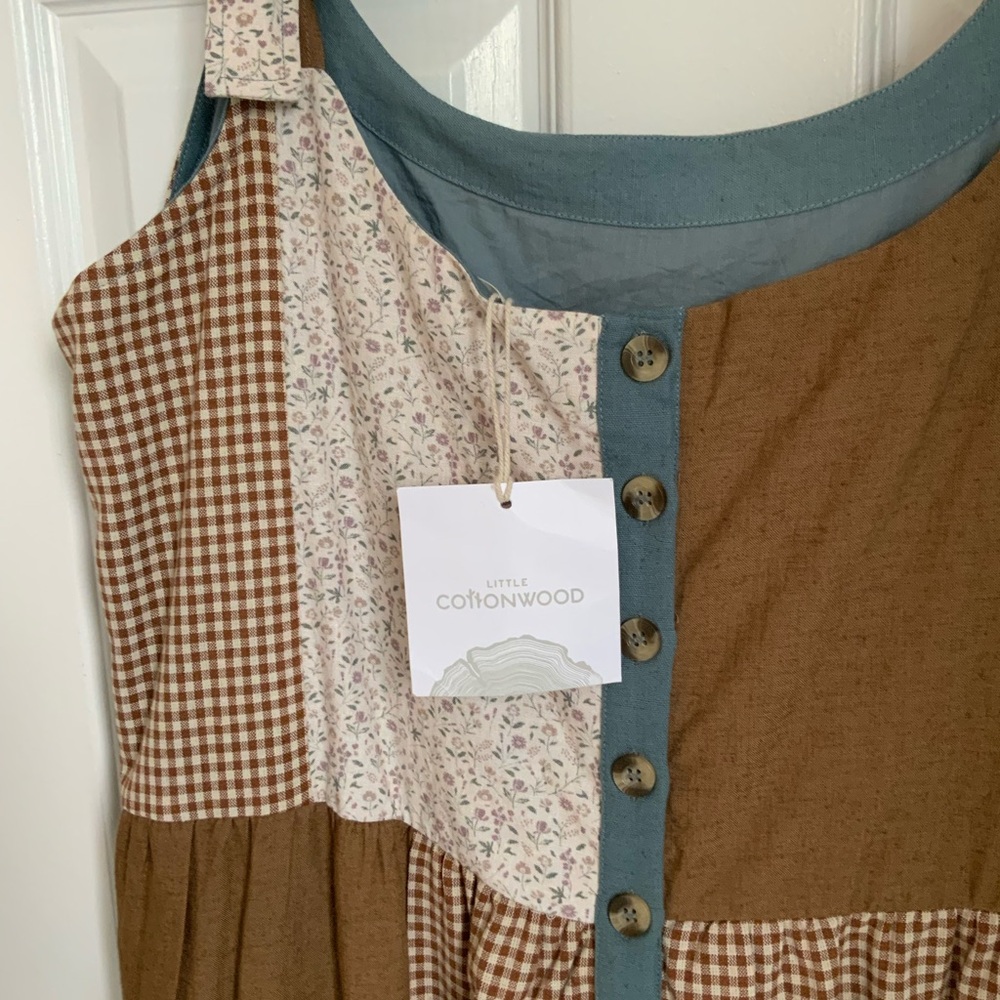 Little cottonwood patchwork sundress XXL NWT - Picture 3 of 5